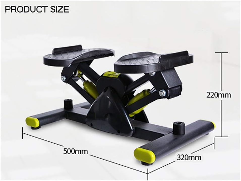 Aocay Mini Stepper Fitness Aerobic Swing Twister d'appartement, Mouvement en V, Cardio-Training pour Jambes et Taille, Écran Multifonction