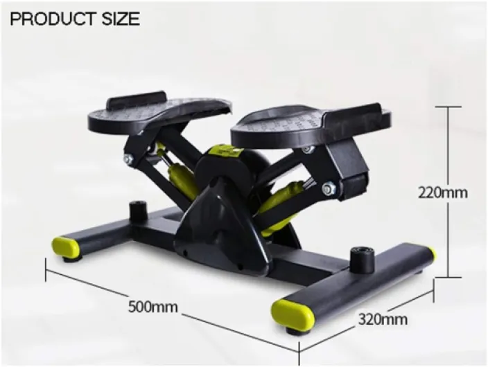 Aocay Mini Stepper Fitness Aerobic Swing Twister d'appartement, Mouvement en V, Cardio-Training pour Jambes et Taille, Écran Multifonction