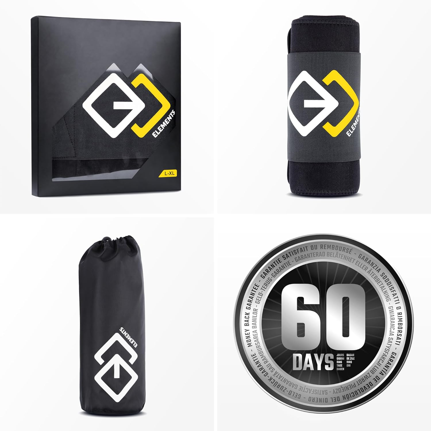 Ceinture de Sudation - Gaine Abdominale Amincissante Néoprène avec Soutien Lombaire Homme et Femme - Minceur, Ventre Plat, Abdos 2XL - 3XL