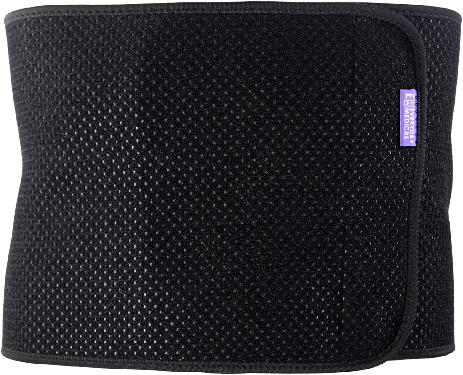 Everyday Medical Ceinture Abdominale Post-Opératoire I Ceinture Avec Charbon de Bambou qui Accélère la Guérison après Chirurgies Abdominales et Accouchement I Post Surgery Abdominal Binder I LARGE L (Lot de 1)