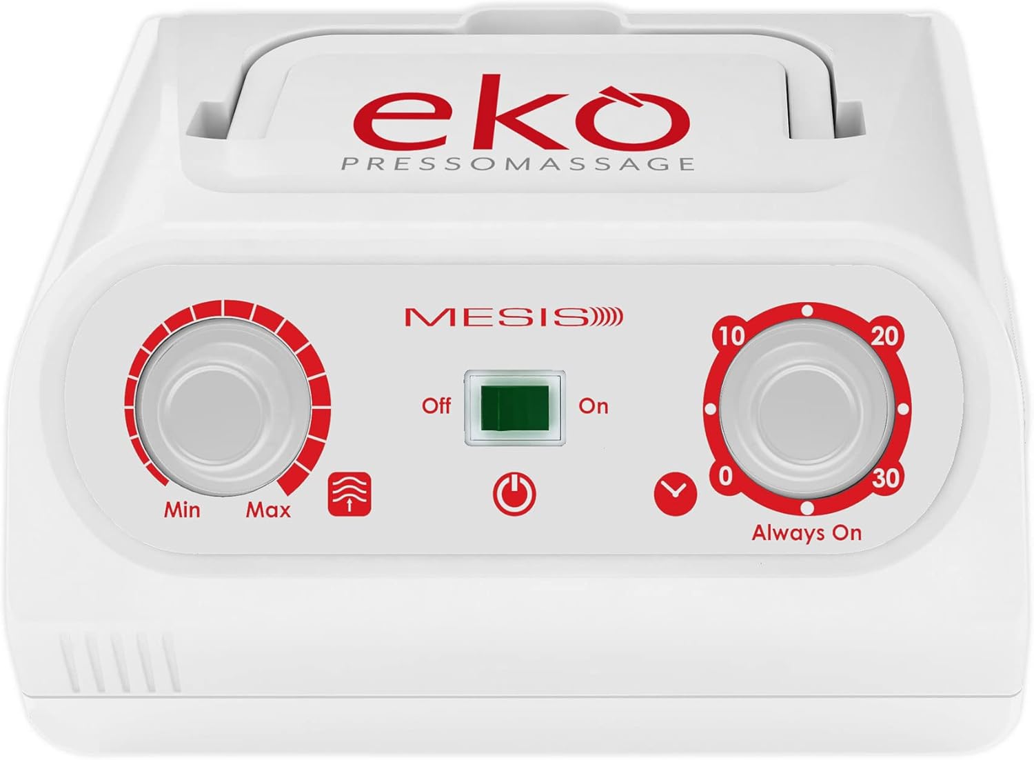 Pressothérapie Ekò Pressomassage appareil de massage - Équipement Advance (avec 2 bottes et Kit Slim Body) - Drainage Lymphatique - À usage domestique - 4 chambres à air - Avec 1 programme Advance (avec 2 embouts et kit Slim Body)