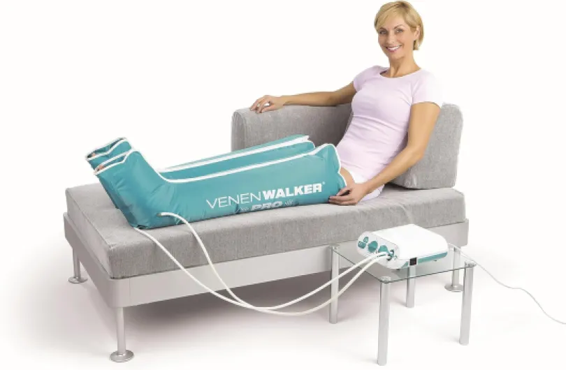 PRO 2 - Appareil médical certifié de pressothérapie de haute qualité - Lutte contre les jambes lourdes et fatiguées - Améliore immédiatement le retour veineux