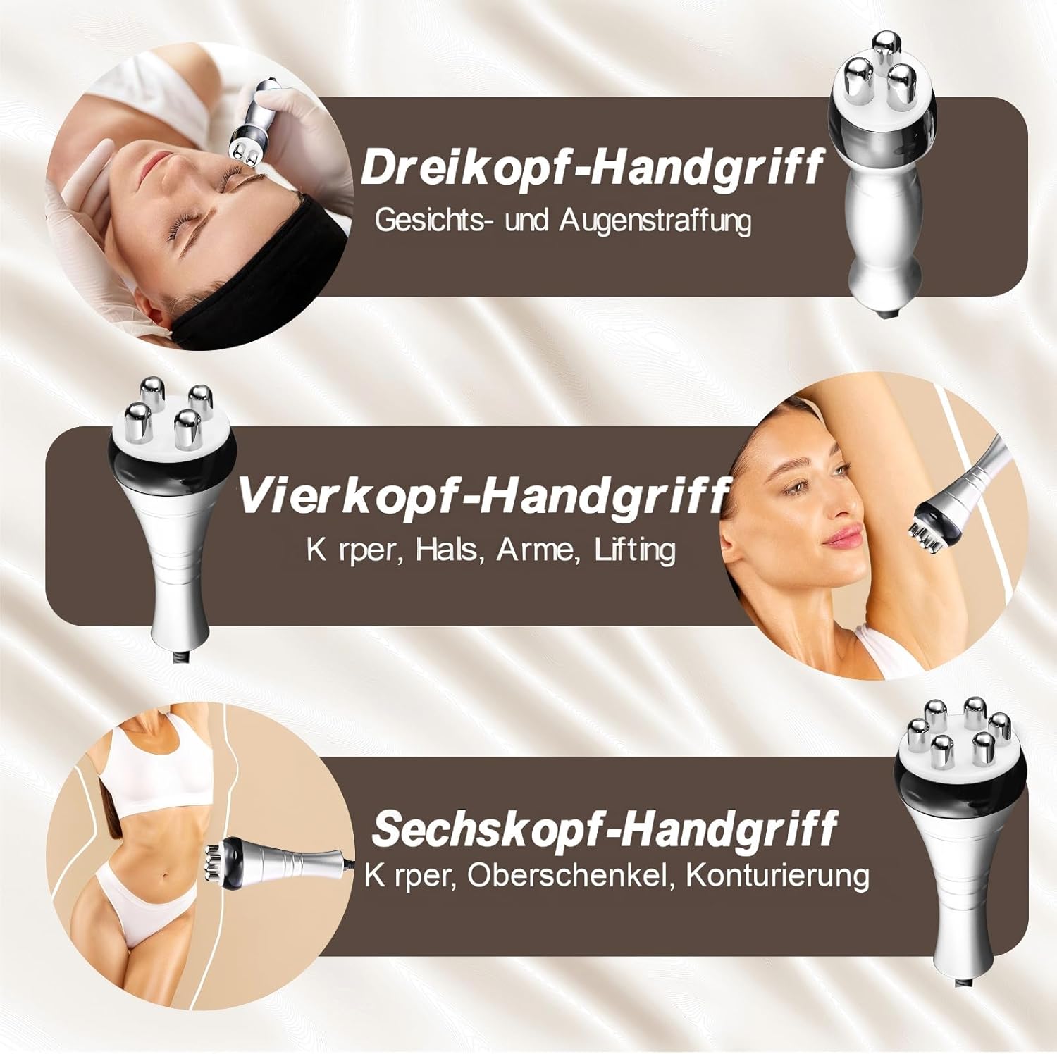 9 en 1 Radiofrequence lipocavitation Professionnel Machine Esthetique Professionnel Remodelage du Corps