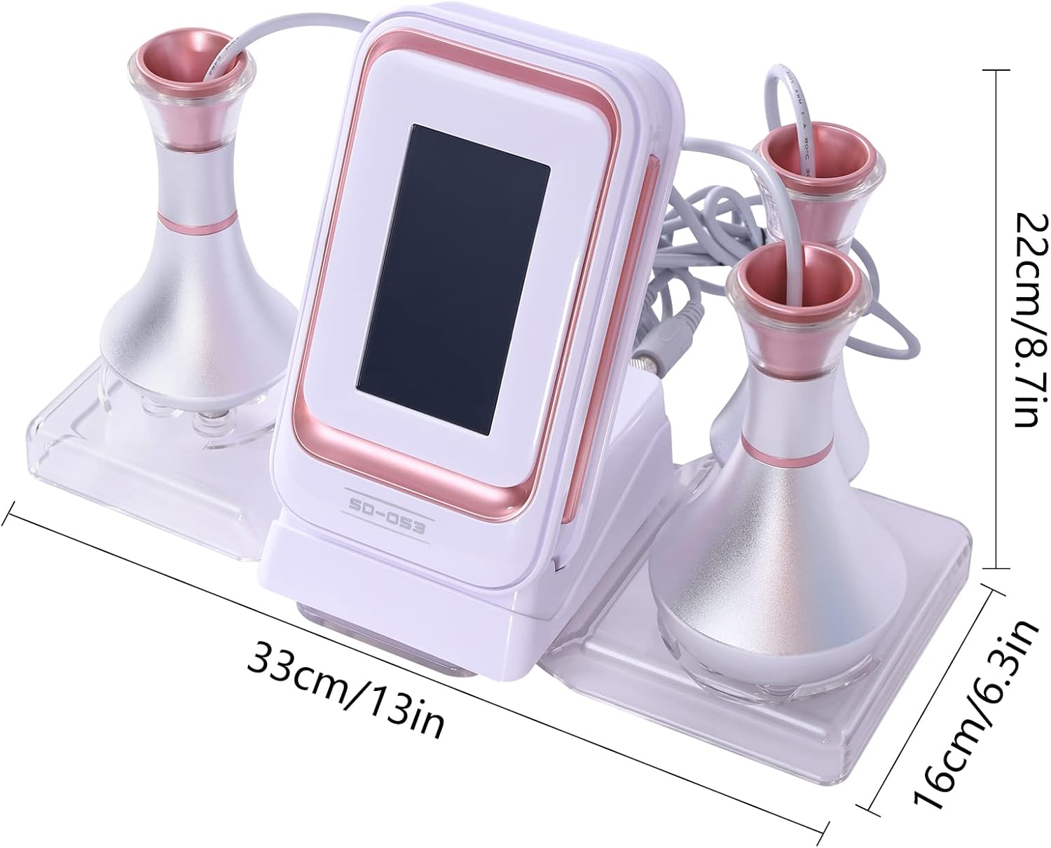 Masseur à ultrasons, cavitation ultrasonique, appareil de radiofréquence, 80K RF, cavitation ultrasonique, perte de corps, masseur pour réduction des graisses, mise en forme et rajeunissement