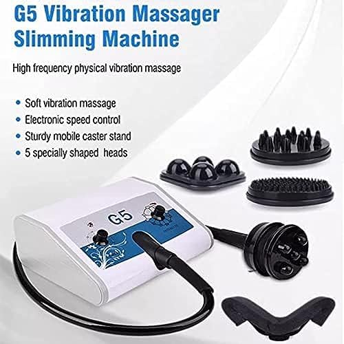 Machine à brûler les graisses à haute fréquence - Appareil de massage amincissant avec 5 têtes de massage vibrantes pour une utilisation professionnelle