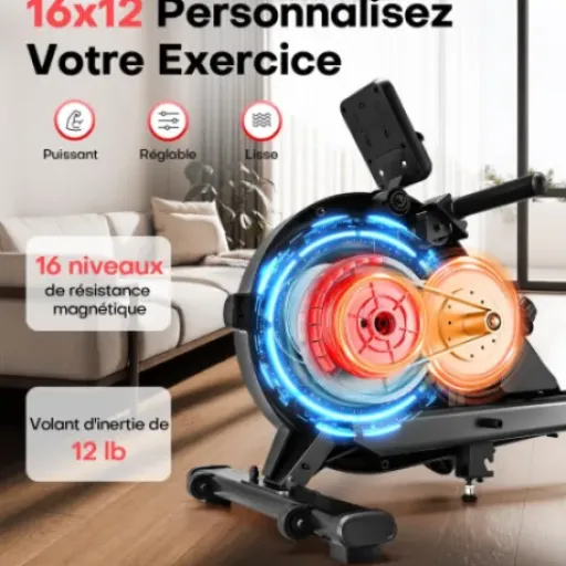 Test Rameur Musculation D'appartement : un allié silencieux pour vos séances à domicile