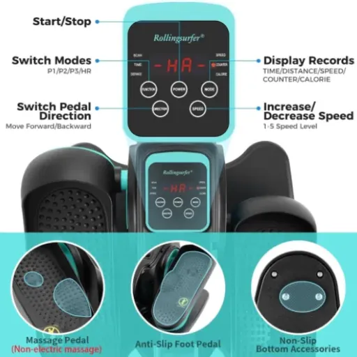 Test Vélo Elliptique Électrique EM02 : Le pédalier pratique pour rester actif en télétravail