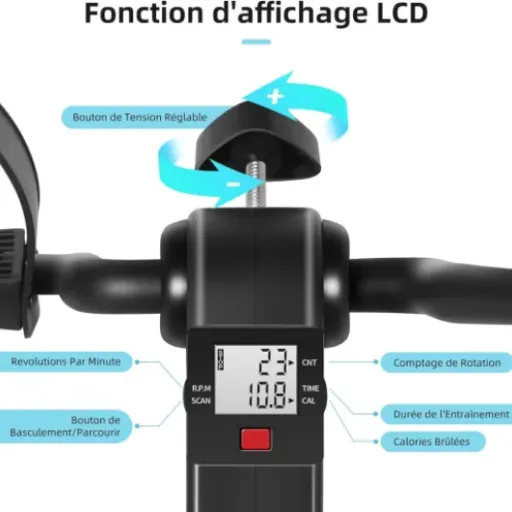 Test Himaly Mini Exercise Bike : un pédalier qui tient ses promesses sans chichis