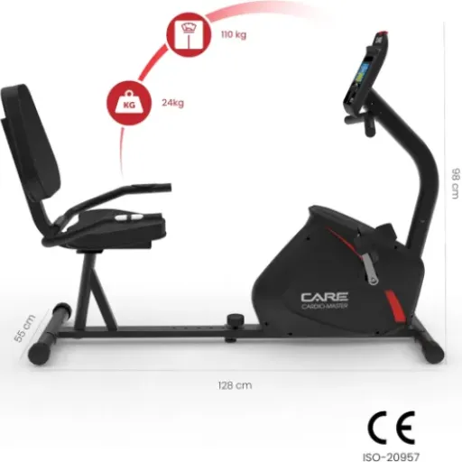 Test CARE FITNESS - Cardio Master Connecté : le vélo d'appartement qui vous suit partout