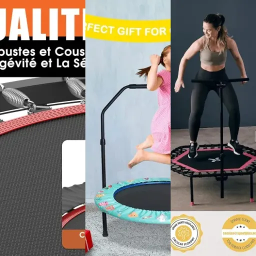 Comparatif des 8 meilleurs trampolines fitness (janvier 2026)