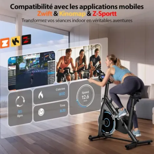 Test SLUNSE Vélo d'Appartement : pédalez à la maison sans déranger les voisins