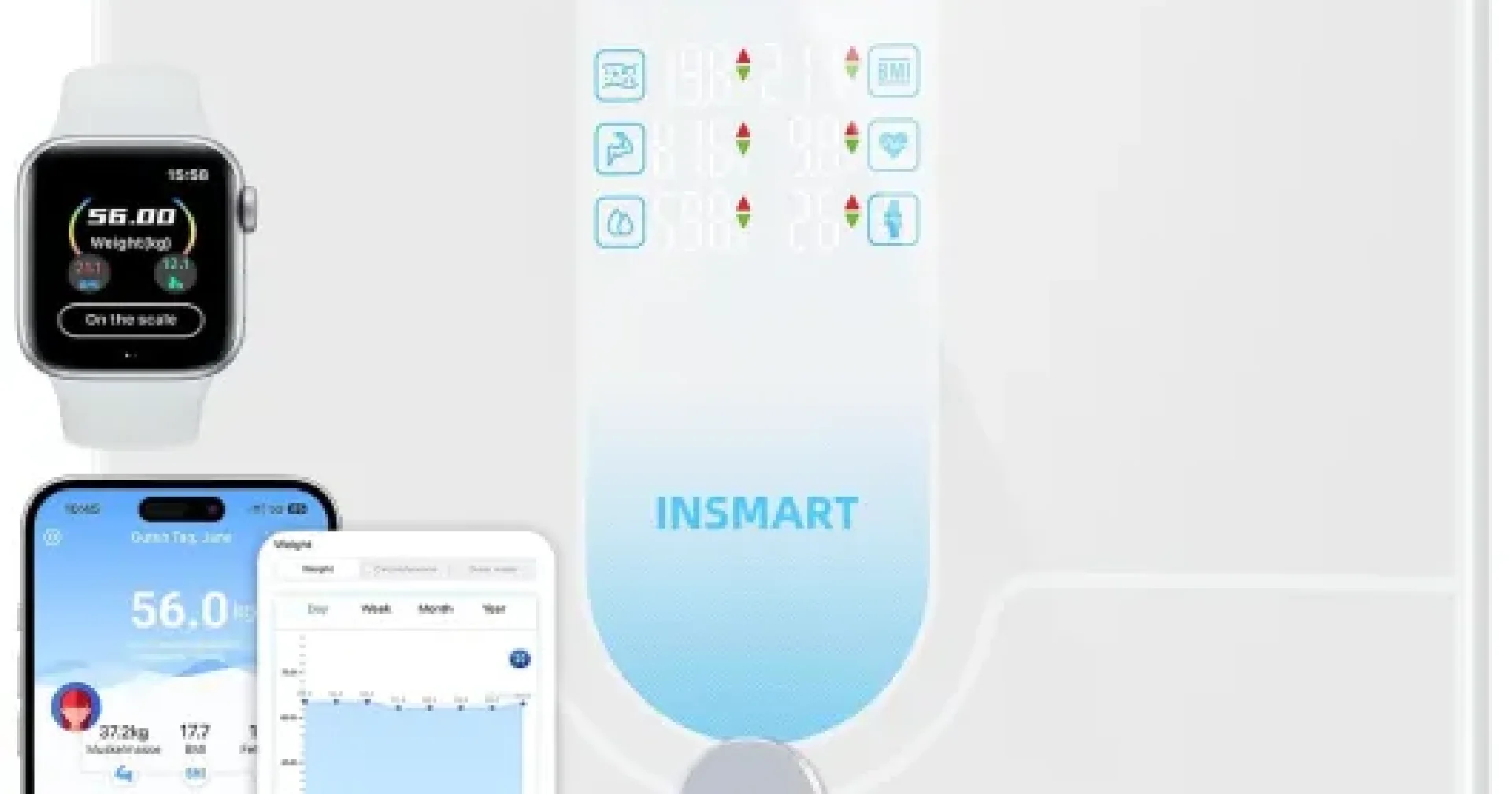 Logo Insmart Test INSMART Balance intelligente : l'outil polyvalent pour suivre ...