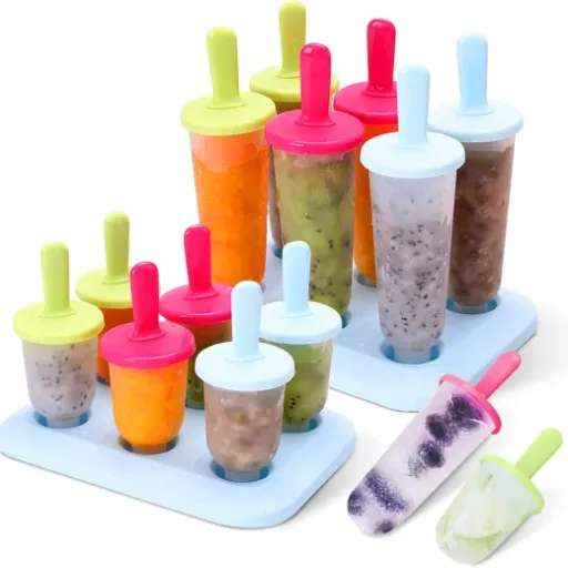 Test Esteopt Lot de 12 Moules à Glace : l'accessoire DIY pour des glaces maison en toute simplicité