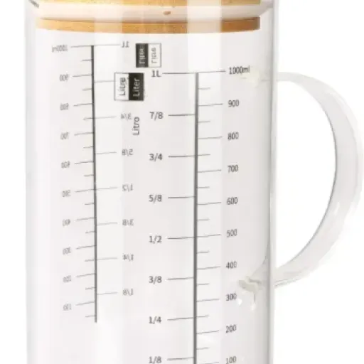 Test Gobelet doseur en verre de 1000 ml : un outil pratique pour la cuisine du quotidien