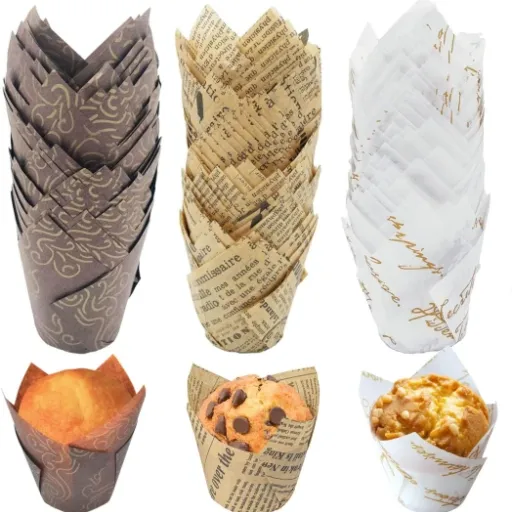 Test Hibisaws Lot de 150 Moules à Muffins : des caissettes pratiques pour toutes les occasions