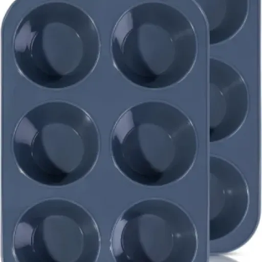 Test SUPER KITCHEN Lot de 2 Moules à Muffins : Pratiques et Polyvalents