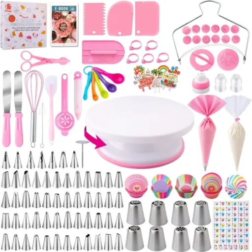 Test Kit Patisserie Douille 356pcs Nifogo : un ensemble complet pour débutants