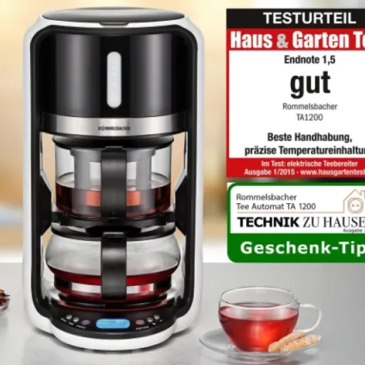 Test Rommelsbacher TA 1200 : la machine à thé qui fait le job sans chichi