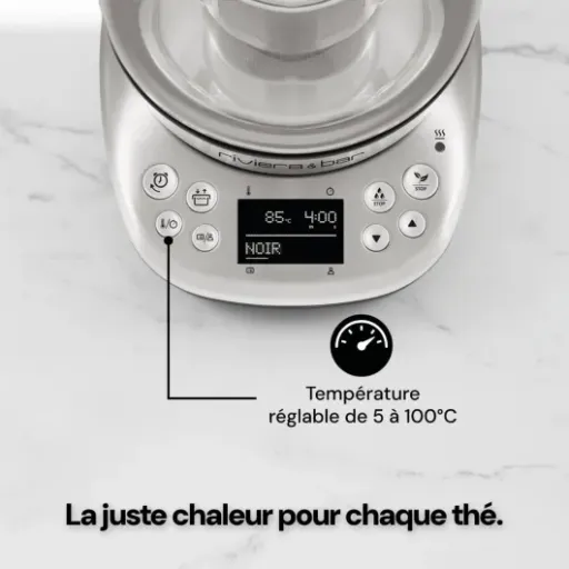 Test Riviera&Bar Cha Dao Expert : une théière high-tech pour les amateurs de thé exigeants