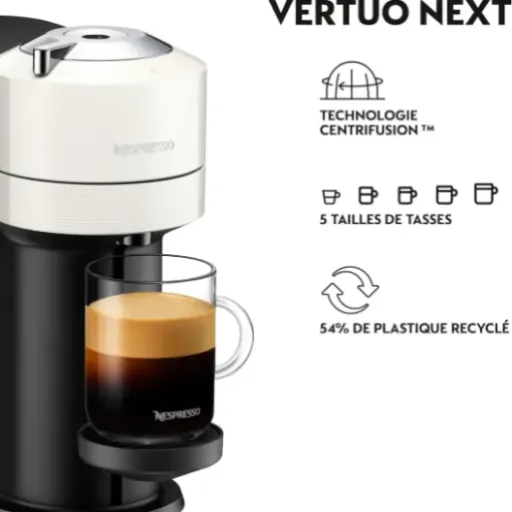 Test Nespresso Vertuo Next Blanc : la machine qui sait s'adapter