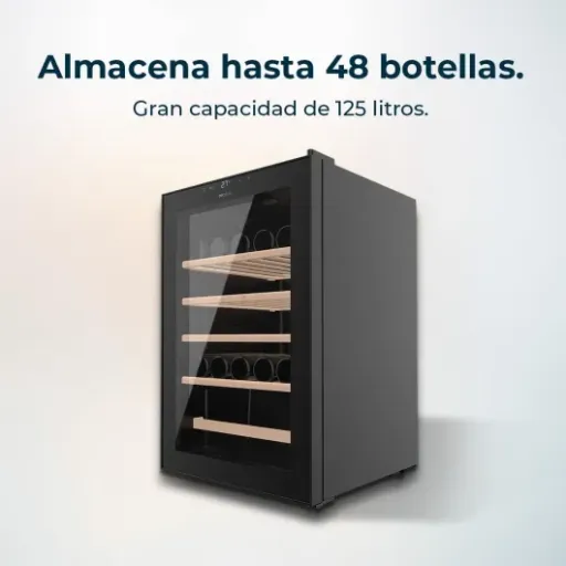 Test de la Cave à Vin Cecotec Bolero GrandSommelier 4850 : Bonne capacité, quelques compromis