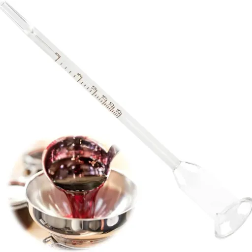 Test Vinomètre en Verre 0-25 : un outil simple pour vos créations maison