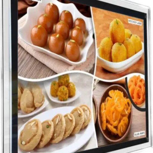 Test du cadre LED menu board : l'outil simple mais efficace pour votre fast-food