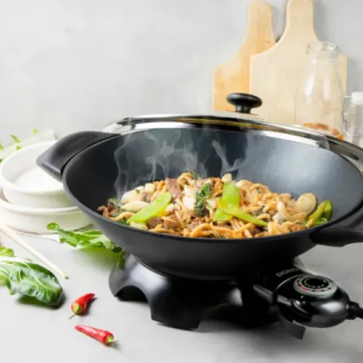 Test DOMO DO8708W Wok électrique : Ça fait le job sans chichis