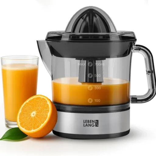 Test LEBENLANG Presse agrume électrique : la solution pratique pour un jus frais sans effort