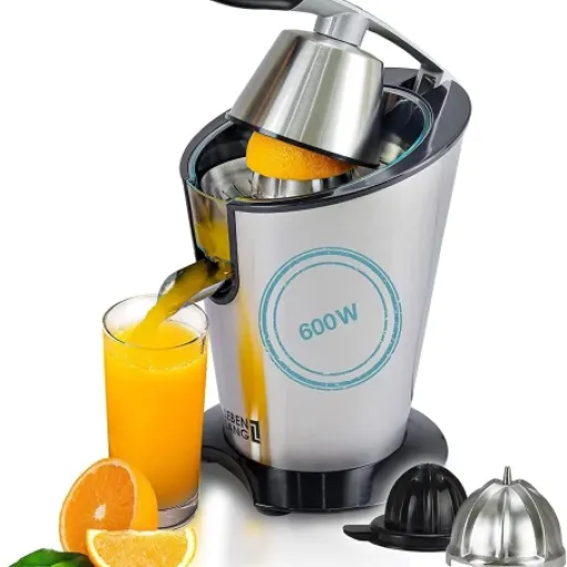 Test LEBENLANG Presse-agrumes électrique : pour des jus rapides sans tracas