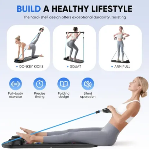 Test Pilates Reformer - Planche Abdominale Multifonctionnelle : pratique pour la maison, mais des limites