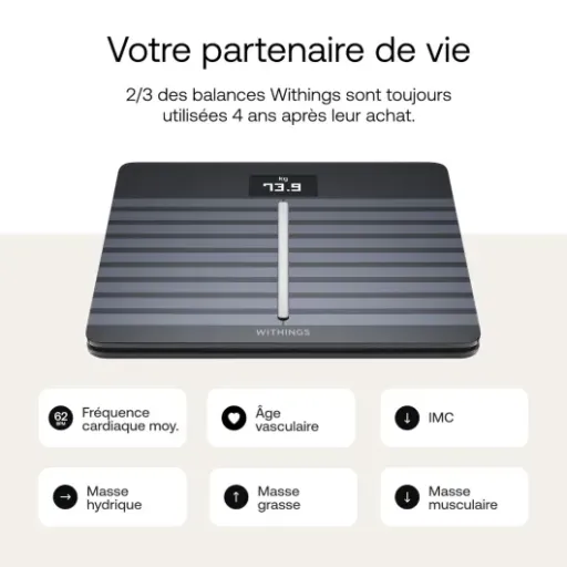 Test Withings Body Cardio : la balance qui vous prend le pouls.