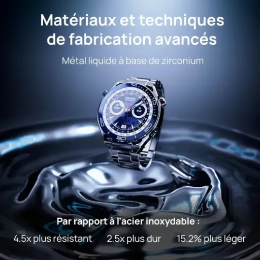 Test HUAWEI Watch Ultimate : la montre connectée qui plonge en profondeur