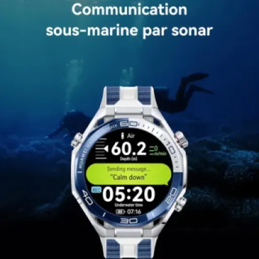 Test Huawei Watch Ultimate 2 : la montre qui ne craint pas l'eau