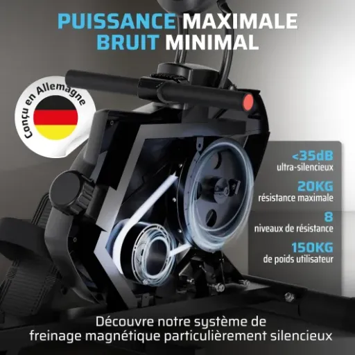 Test SportPlus Rameur pour la Maison Pliable : un allié compact pour vos séances à domicile