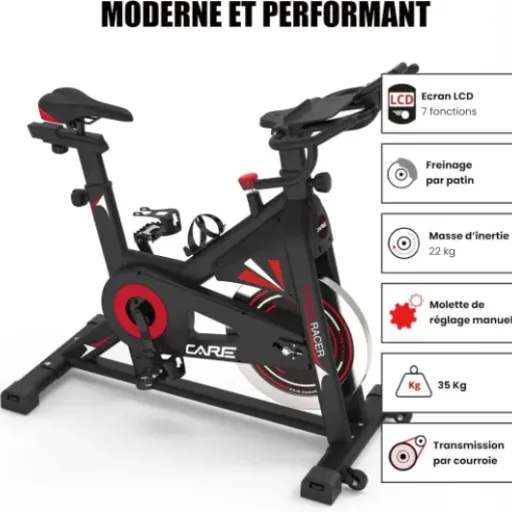 Test CARE FITNESS - VÉLO DE BIKING : Pour un entraînement maison sans fioritures
