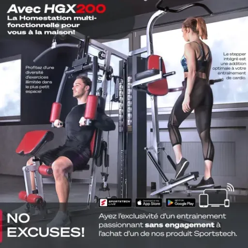 Test Sportstech HGX200 : Un Gym Complet Chez Soi