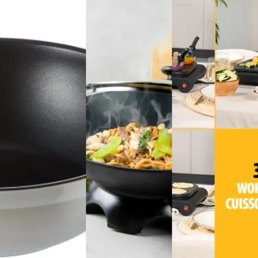 Classement des 3 meilleurs wok électrique (janvier 2026)
