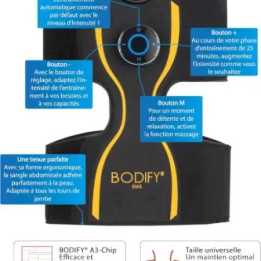 Test Bodify Ceinture Jambes Pro : l'alliée des cuisses paresseuses
