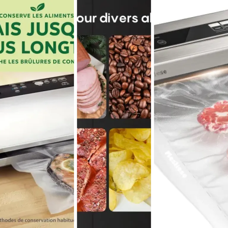 Les meilleurs machine sous vide : notre top 14 (2026)