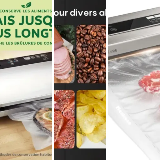 Les meilleurs machine sous vide : notre top 14 (2026)