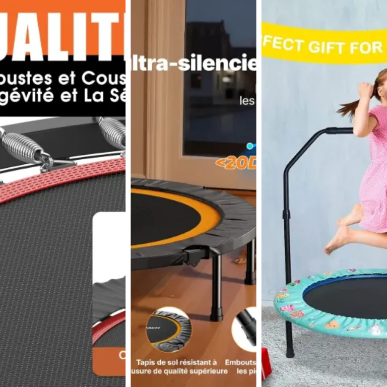 Comparatif des 8 meilleurs trampolines fitness (2026)