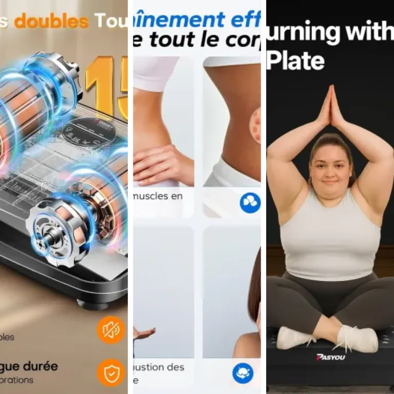 Notre sélection des 14 meilleurs plateforme vibrante minceur (2026)