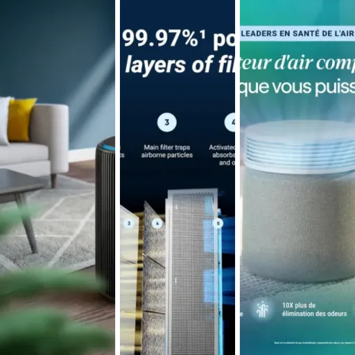 Top 4 des meilleurs purificateurs d’air premium (2026)