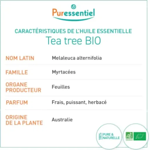 Test Puressentiel Huile Essentielle Tea Tree BIO : la petite bouteille qui sert un peu à tout dans la salle de bain