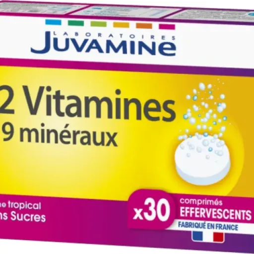 Test JUVAMINE 12 Vitamines & 9 Minéraux : la cure pas chère qui fait (globalement) le job