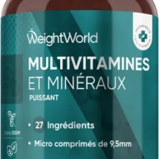 Test WeightWorld Multivitamines & Minéraux : un gros flacon pour se simplifier la routine vitamines