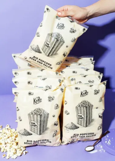 Pop-corn sucré salé bio 10 x 90 g