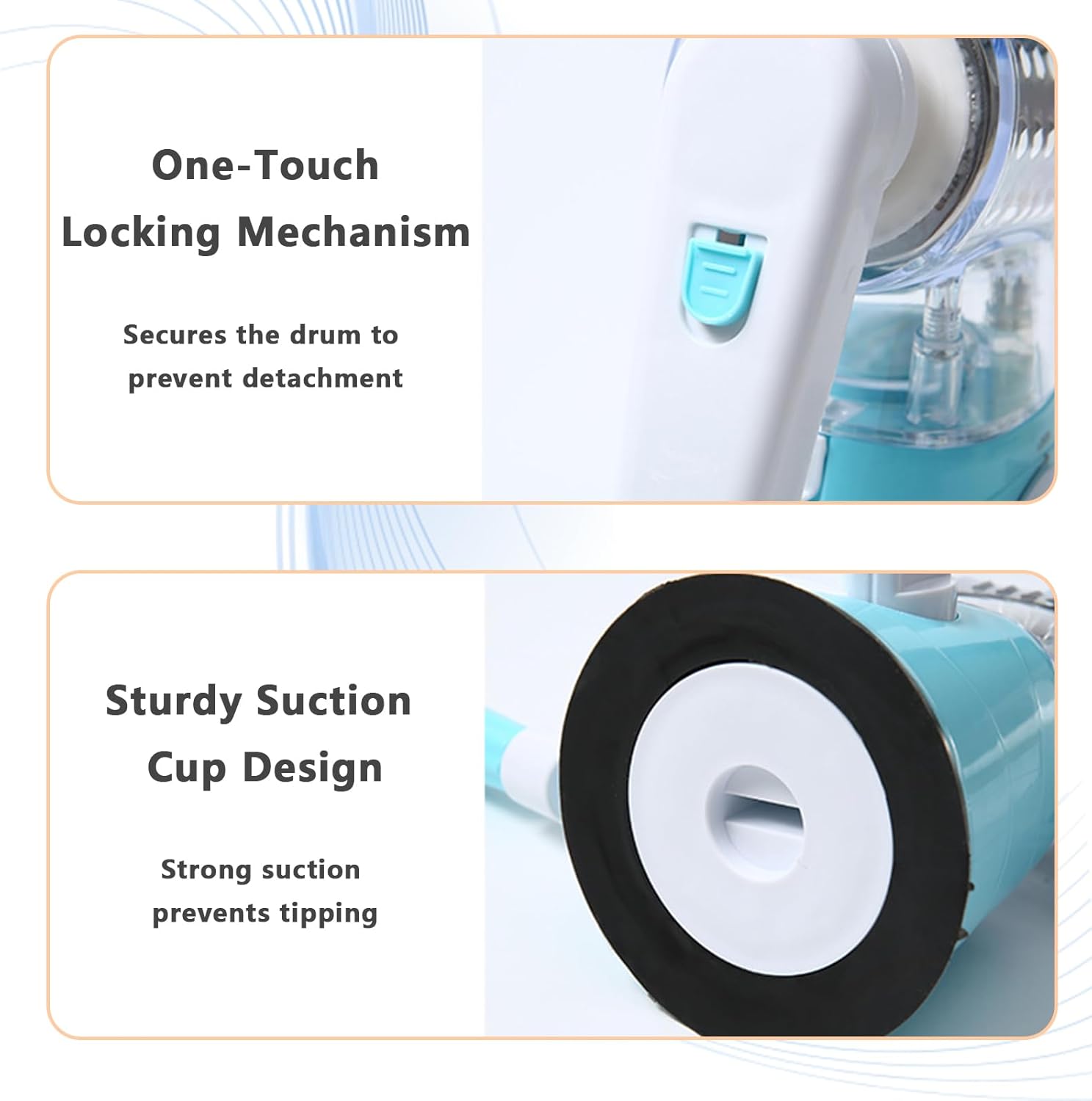 Mandoline de Cuisine Manuelle, 3 en 1 Rapeuse Legume avec 3 Lames Interchangeables, Coupe Legumes Multifonctions (Hachoir, Rape, Tranche) pour Fromage, Carotte, Légumes -Facile à Utiliser(Bleu)