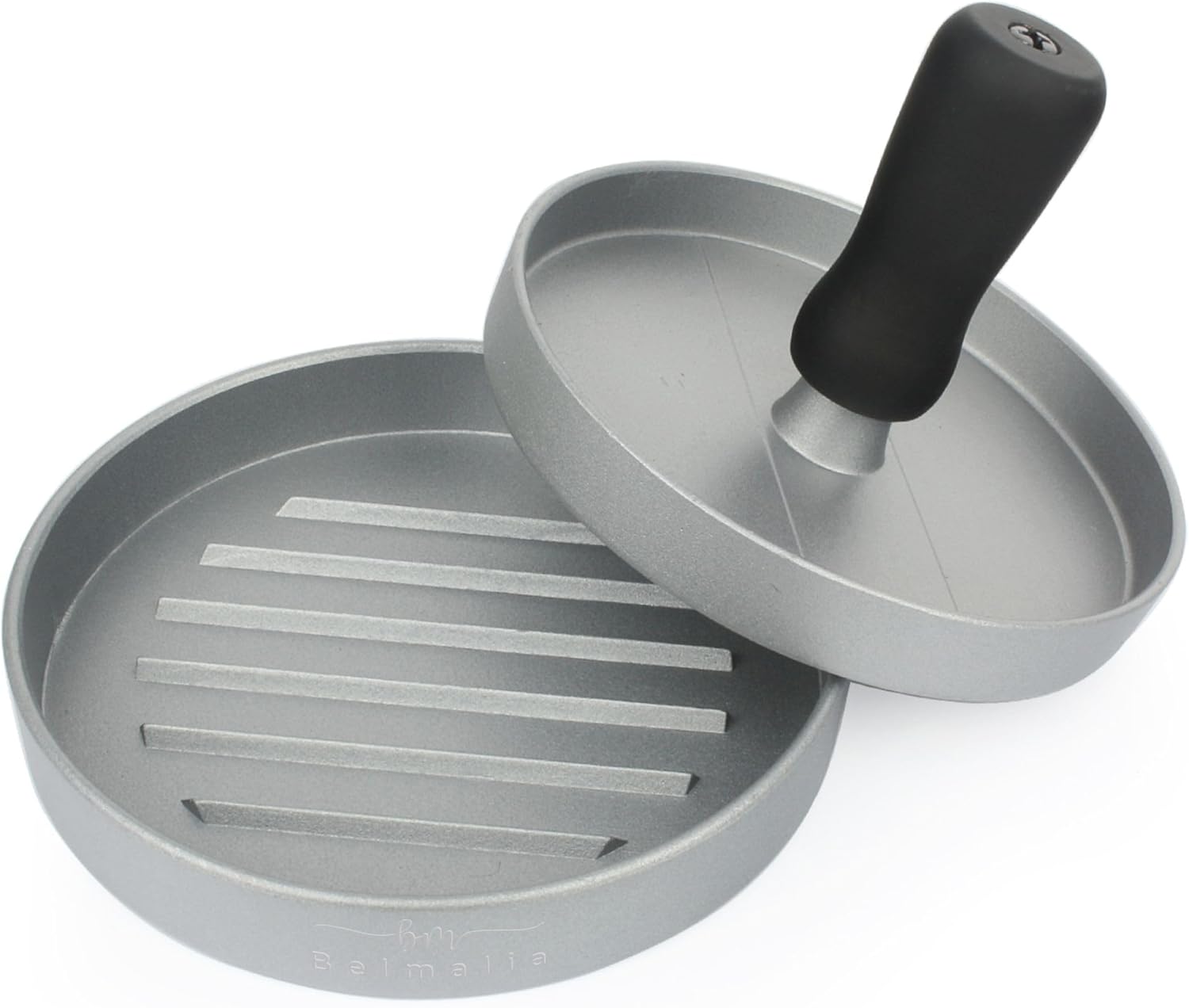 Presse Burger 100 Feuilles de Papier Cuisson pour Parfaits Burgers, Hamburgers, Cheeseburgers, Fricadelles, Boulettes de Viande, Poêle, Barbecue, Anti-adhésif, 11cm